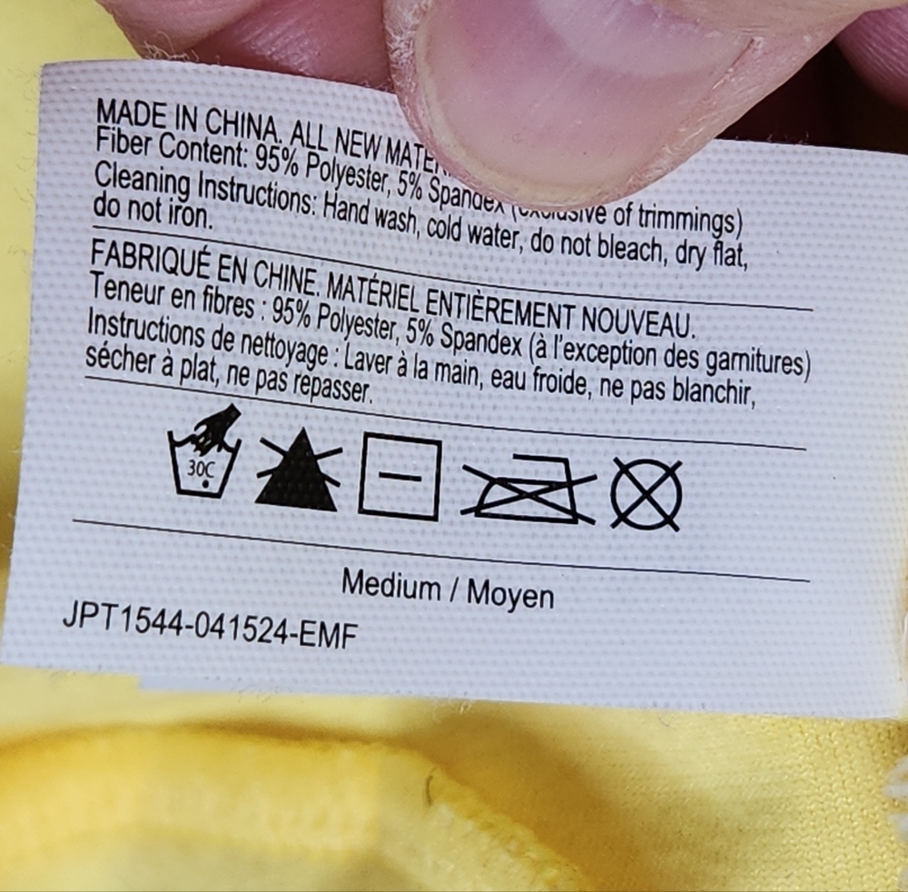 Sunny the Bee Squishmallows Pet Dog Halloween Costume Hoodie - M - Picture 10 of 16